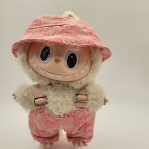 Adorable Pink Designer Pattern Outfit. No Doll Included.